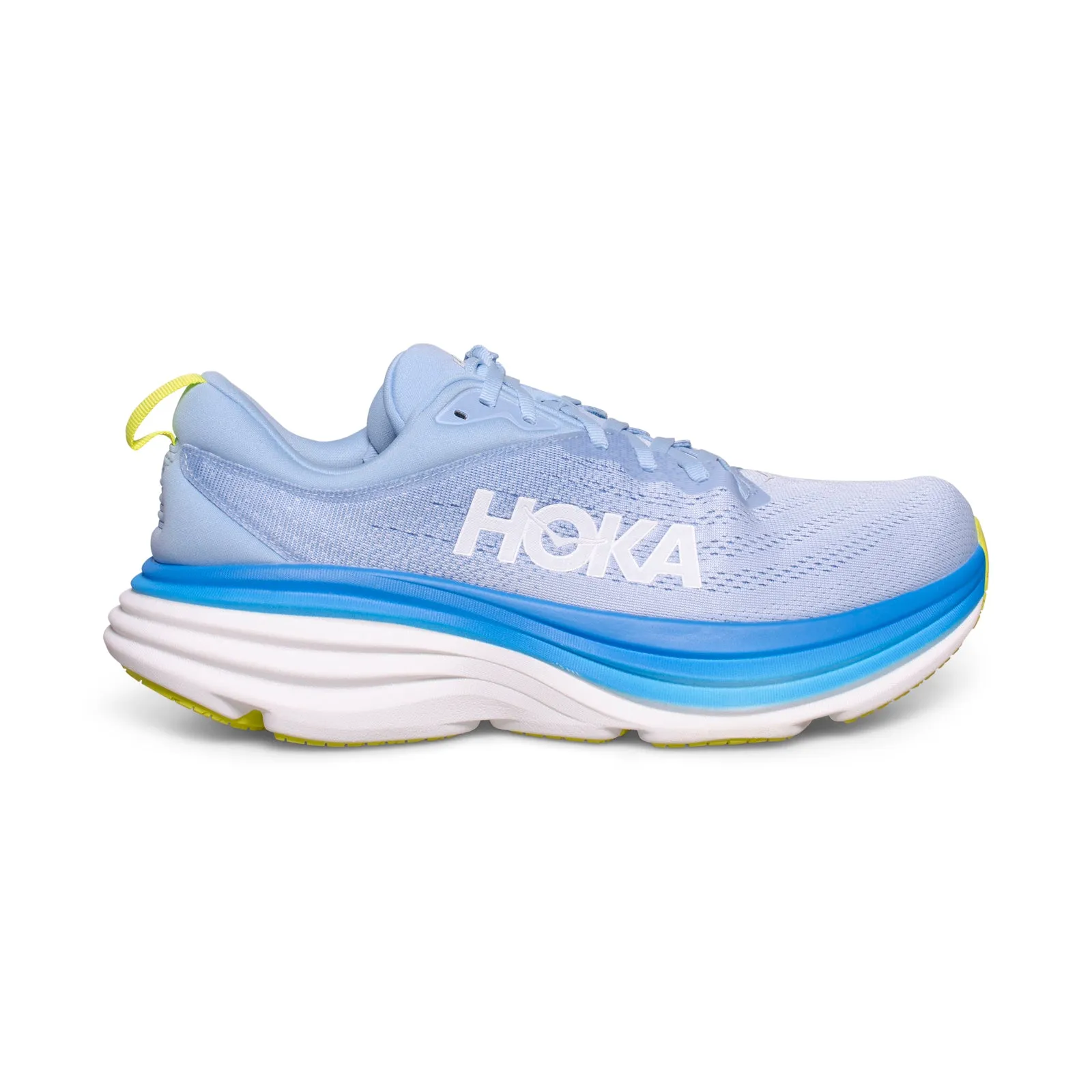 Hoka Bondi 8 Airy Blue / Diva Blue Running Shoes - Men's Best Running Shoes