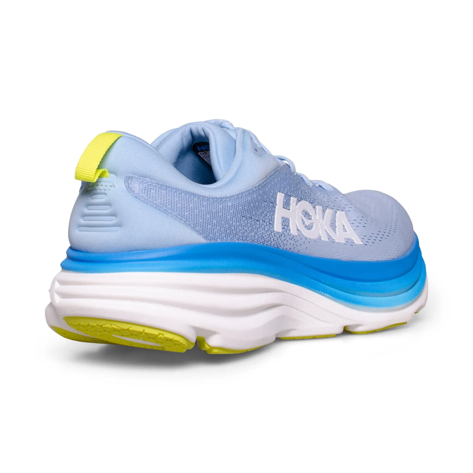 Hoka Bondi 8 Airy Blue / Diva Blue Running Shoes - Men's Best Running Shoes For Hallux Rigidus