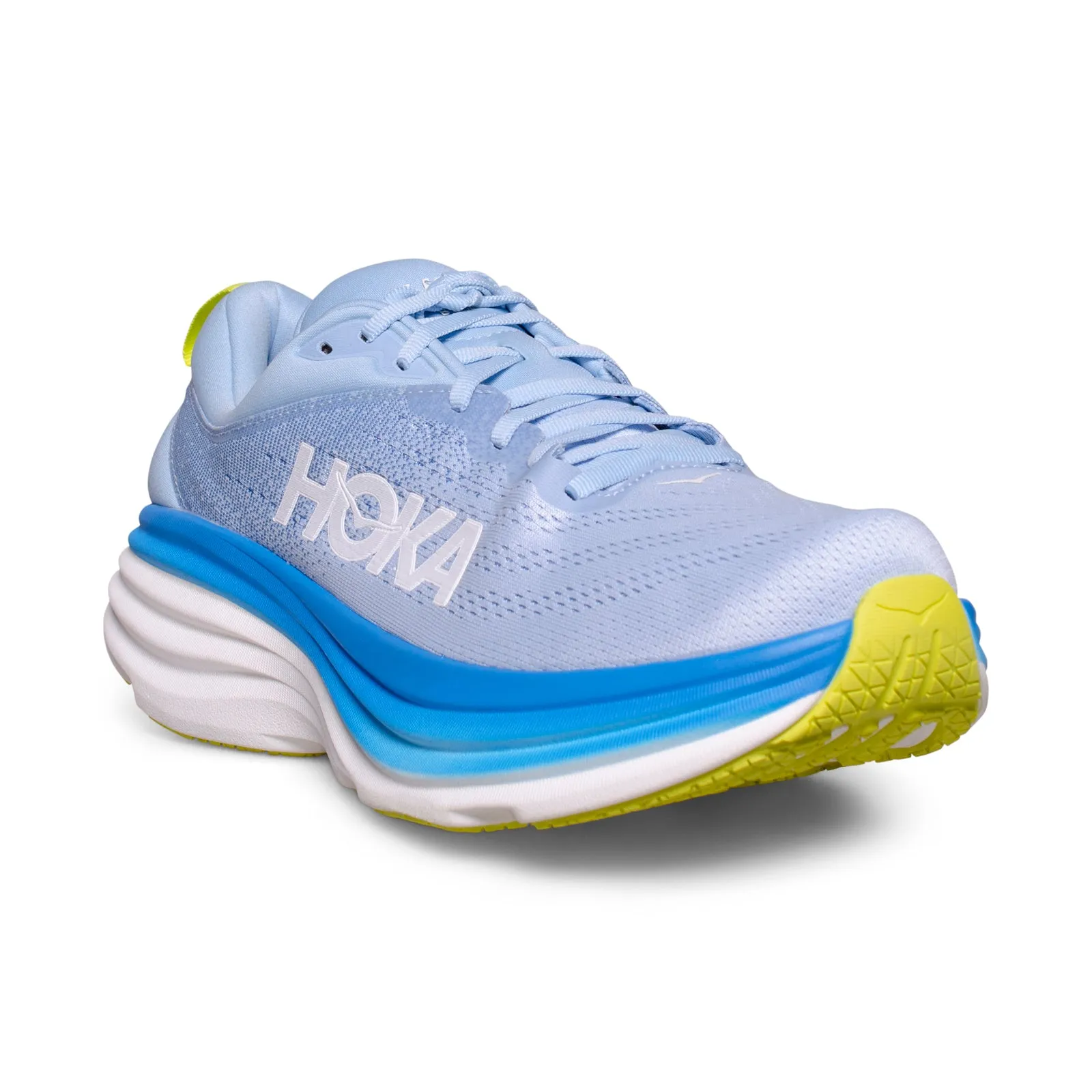 Hoka Bondi 8 Airy Blue / Diva Blue Running Shoes - Men's Running Shoes Australia