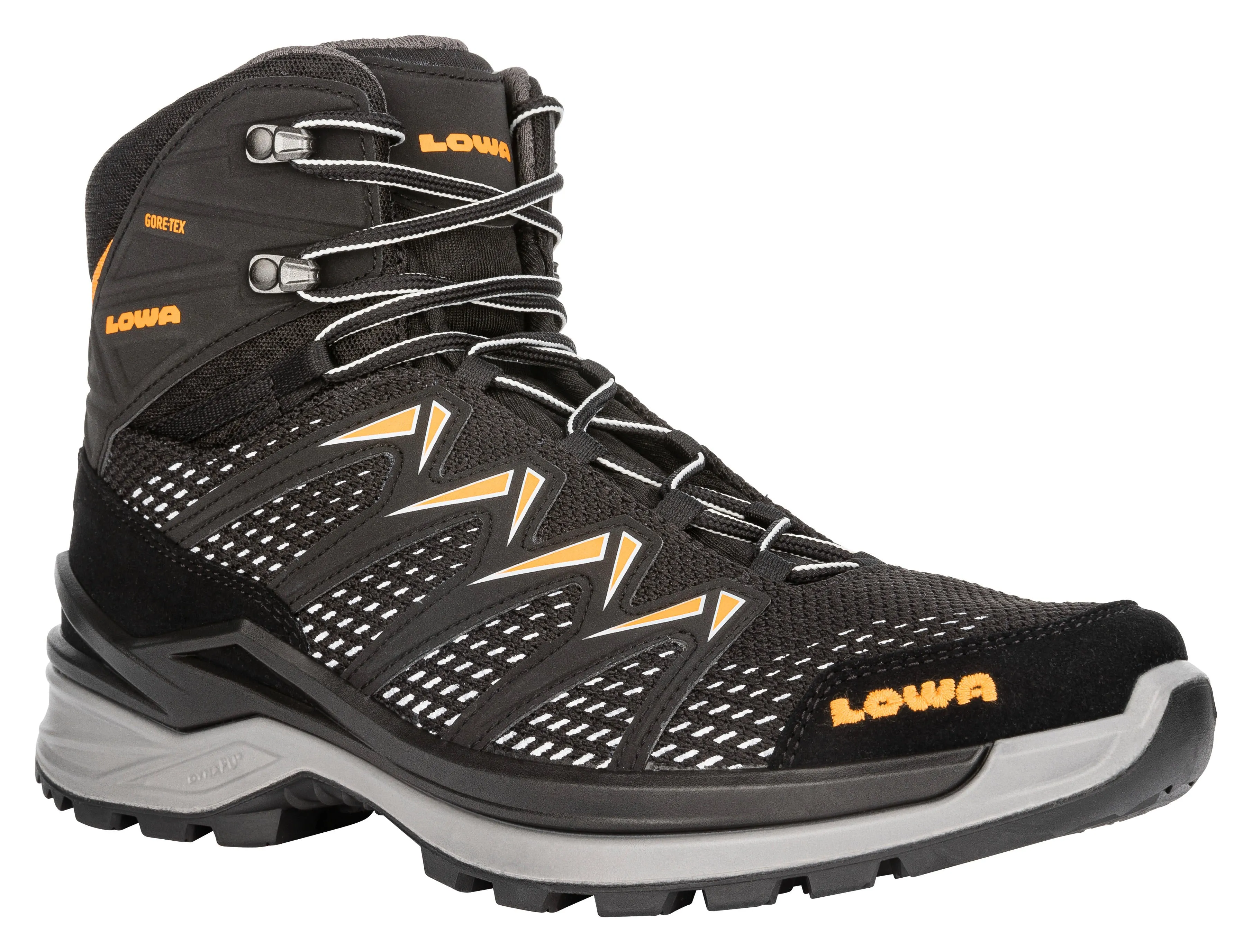 Lowa Men Black INNOX PRO GTX MID Best Hiking Boots For Ankle Support