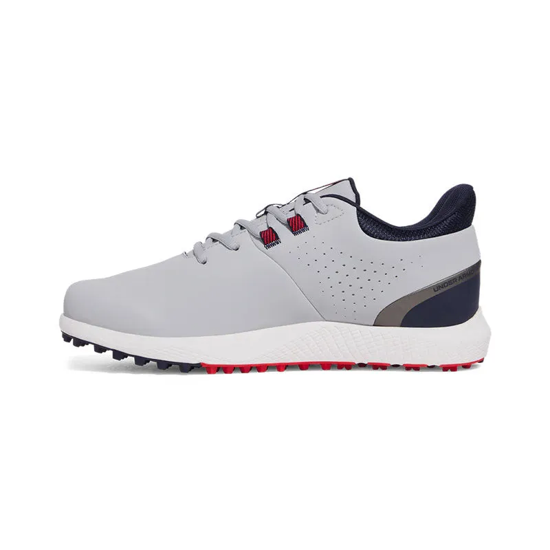 UNDER ARMOUR Drive Medal Men's Spikeless Shoes (Grey/Navy) Cole Haan Zerogrand Golf