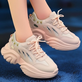 Side gold chunky-R23-2 High Heel Construction Boots