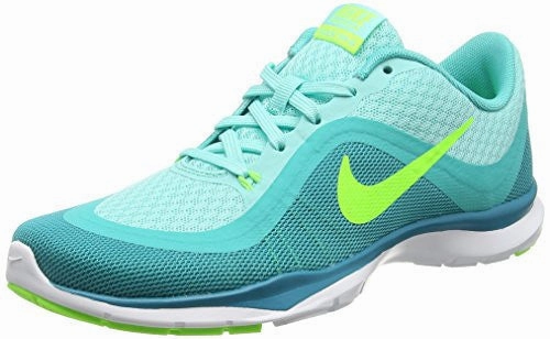 Casual Oxfords Shoes NIKE WOMENS FLEX TRAINER 6 TRAINING SHOE, HYPER TURQ/ELCTR GRN/ENRGY/HYPR, 9