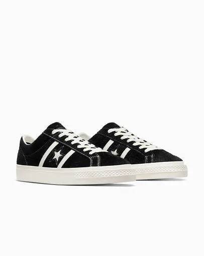 Skate Shoe Stores Converse One Star Academy Pro Suede - Black/Egret