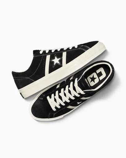 Converse One Star Academy Pro Suede - Black/Egret Chukka Skate Shoes