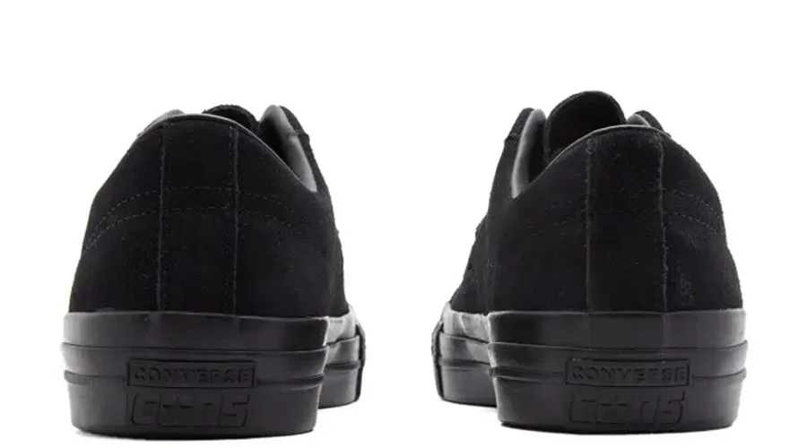 Converse One Star Pro Ox: Black/Black/Black Light Skate