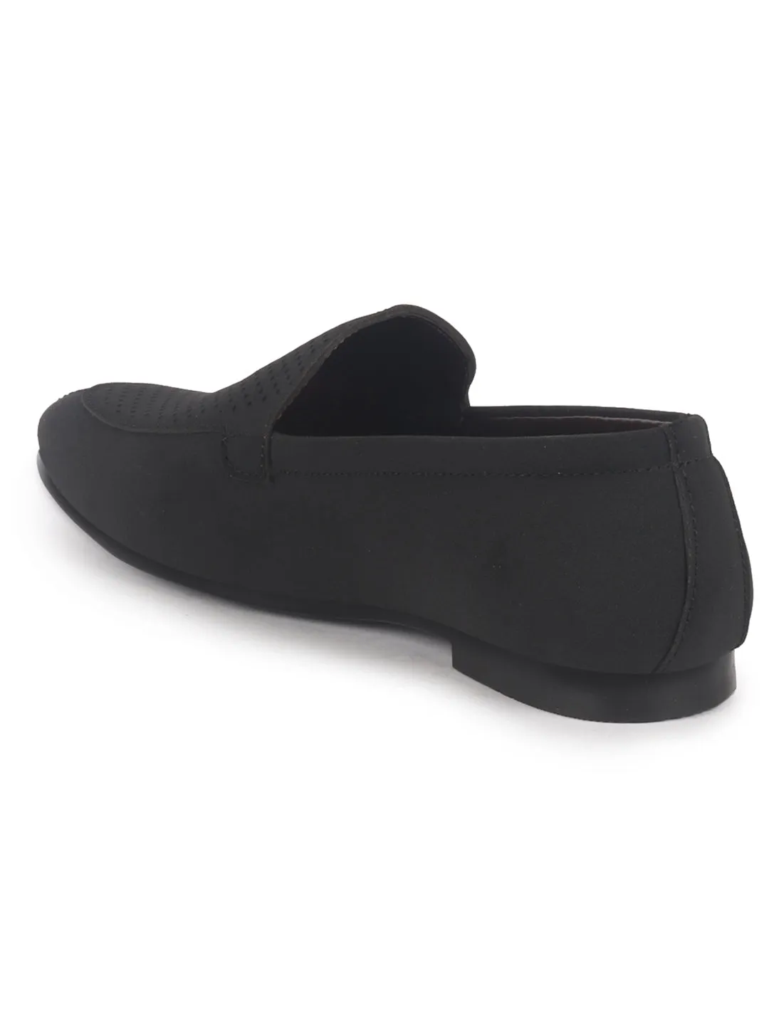 Men Black Formal Velvet Slip On Shoes for Party|Wedding Shoes|Casual Slip On Shoe Best Casual Shoes For Suits