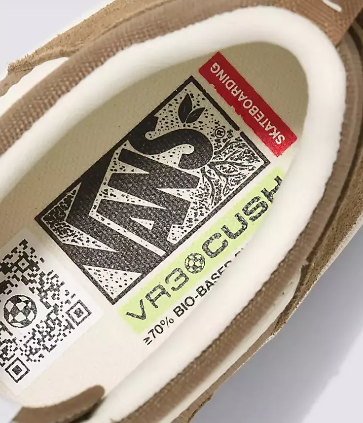 Skate Off White Old Skool Vans The Lizzie Low (Sepia/Marshmellow)