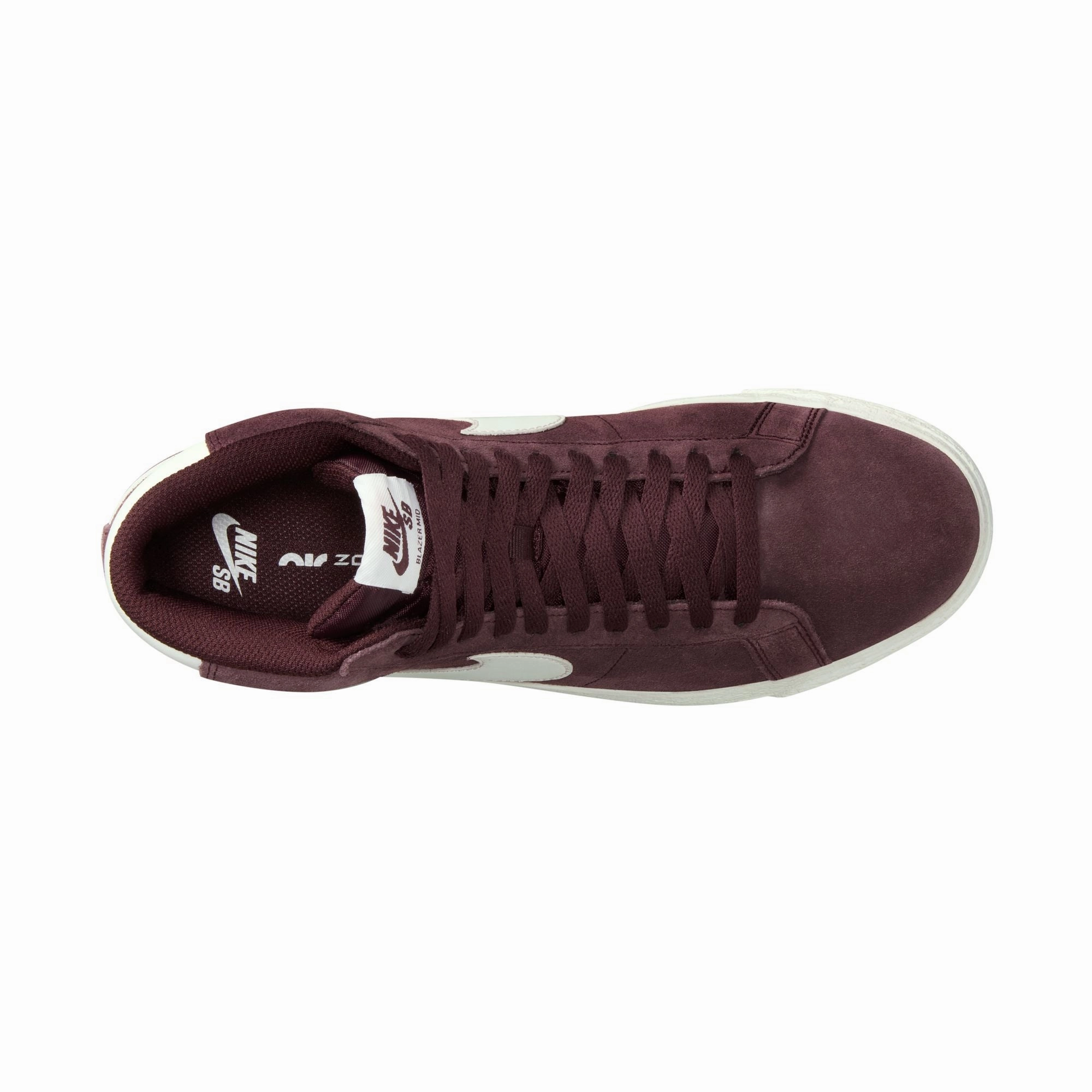 Nike SB Zoom Blazer Mid Shoes - Burgundy Crush/Summit White University Of Arizona Nike Shoes