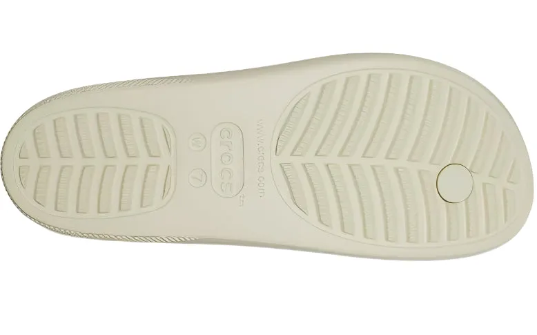 Small Heeled Sandals Crocs Women's Classic Platform Flip Flops  Bone/Multi Color Sandals