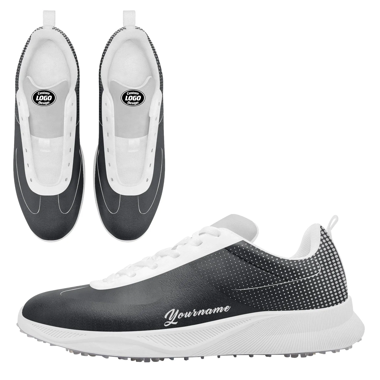 Slip On Golf Shoe Custom Premium Golf Performance Shoes Personalized Sneaker FN070-E020013-9
