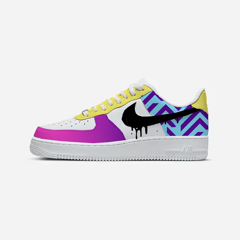 Upcoming Nike Running Shoes Custom Hand Painted Easter Drip Nike Air Force 1 Low