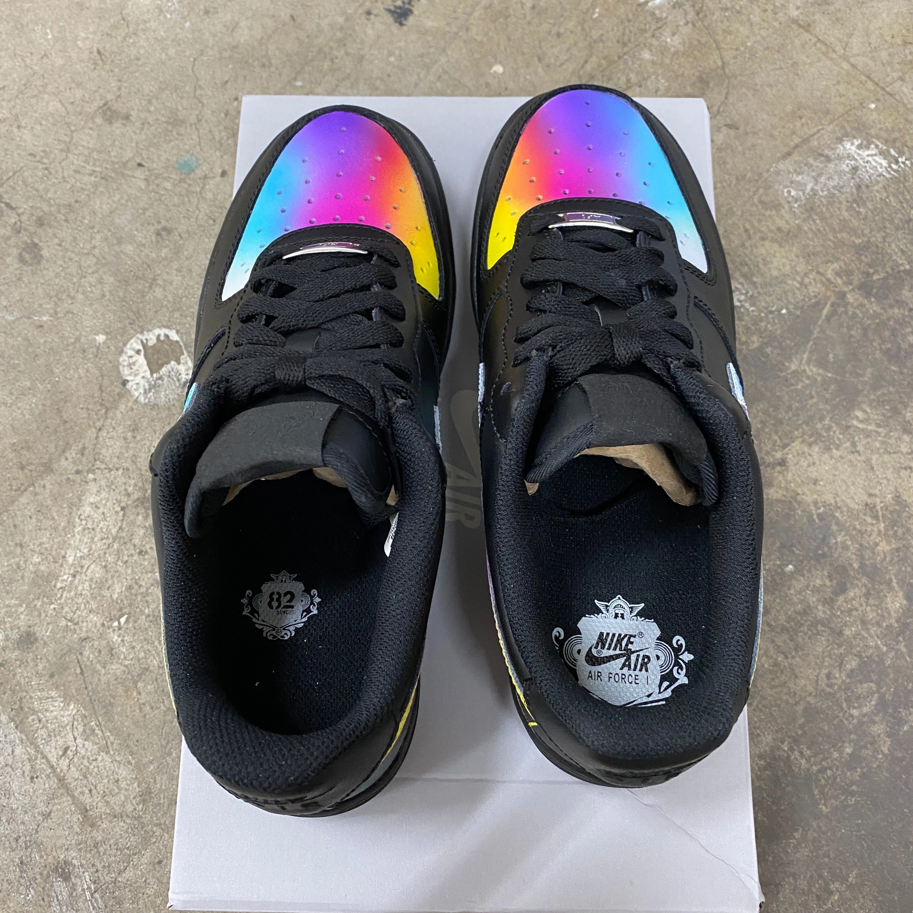 Custom Painted Nike Air Force 1 Sinful Colors - Available to Public For Limited Time Nike Shoes Customer Care