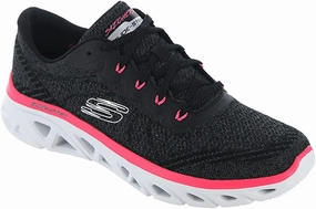 Plain Toe Oxfords With Rubber Soles Skechers Sport Glide Step Sport149943 Womens Sneaker