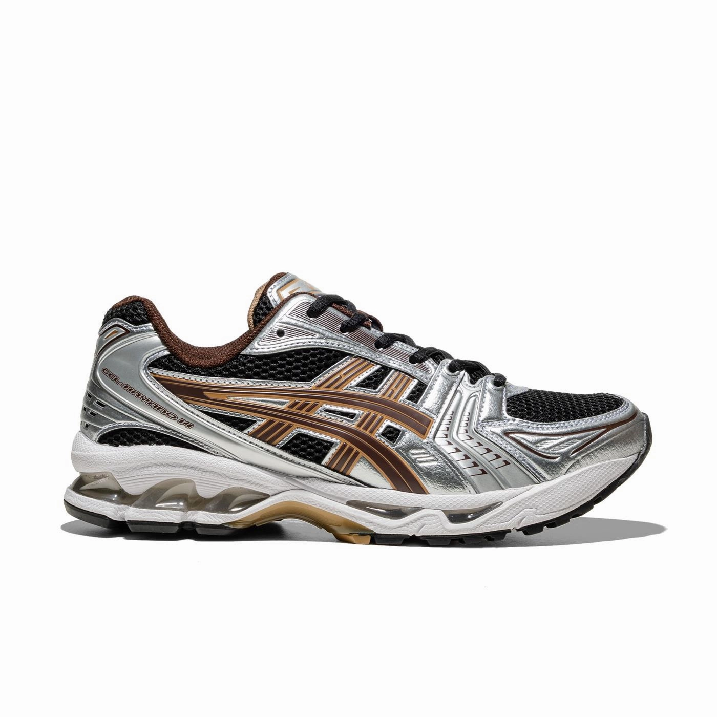 Asics Thin Soled Running Shoes Asics Gel-Kayano 14 Black/Coffee
