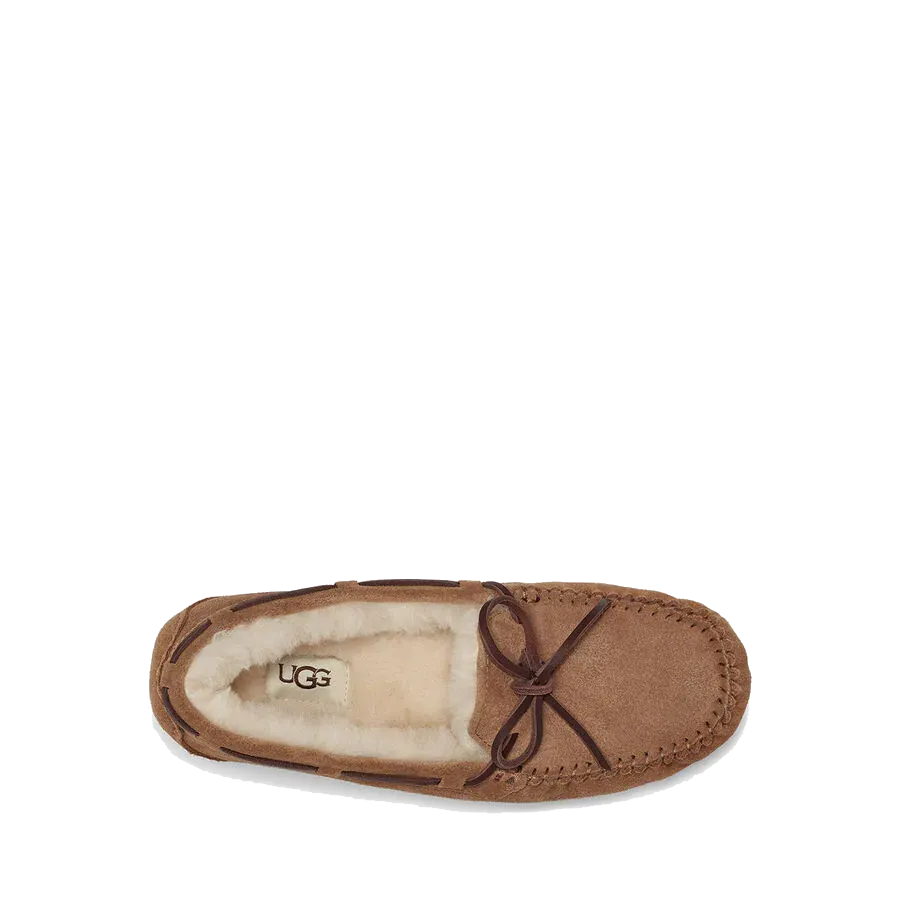 Dakota Chestnut (Women) FINAL SALE Quince Australian Shearling Moccasin Slippers