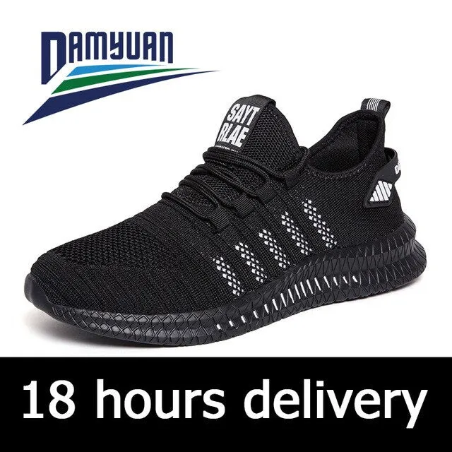 Damyuan Running Shoes Lightweight Breathable Man's Sport Shoes 48 Comfortable Fashion Men Sneakers 47 Large Size Casual Shoes