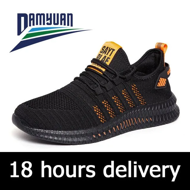 Damyuan Running Shoes Lightweight Breathable Man's Sport Shoes 48 Comfortable Fashion Men Sneakers 47 Large Size Casual Shoes