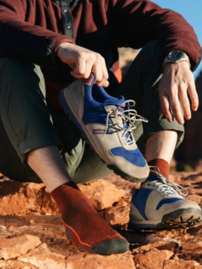 Trail Shoes Gore-tex Darn Tough 1959 Men's Hiker Quarter Midweight Hiking Socks