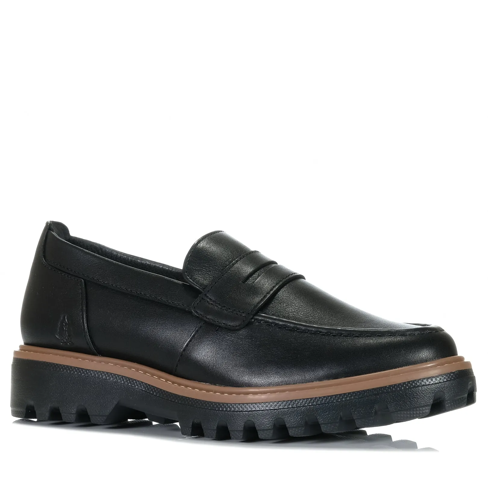 Formal Shoes Flat Sole Hush Puppies Beau Black