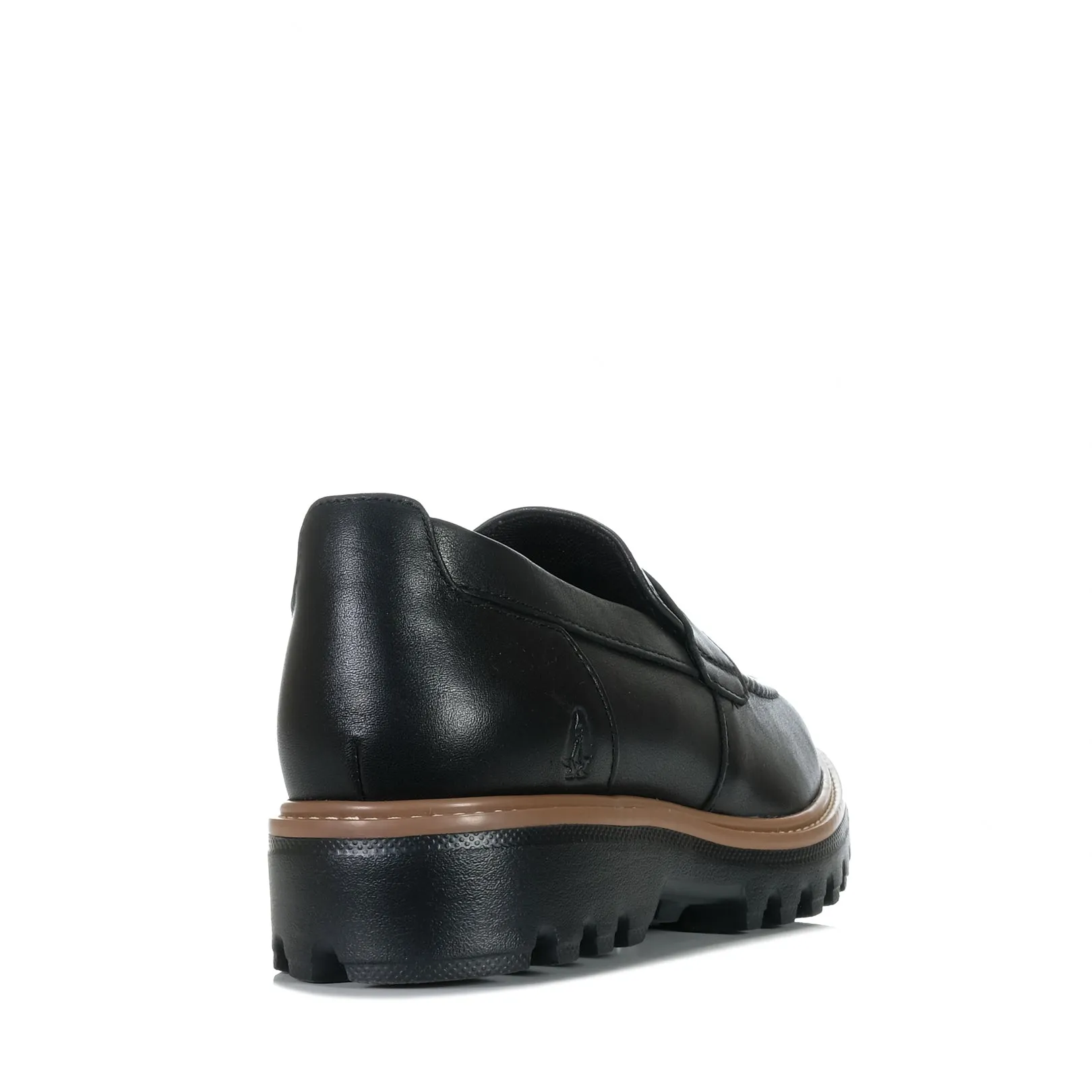 Hush Puppies Beau Black Best Flat Running Shoes