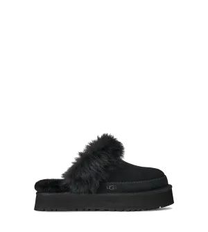 Disquette Chalet Black (Women) Best Indoor Slippers For Plantar Fasciitis