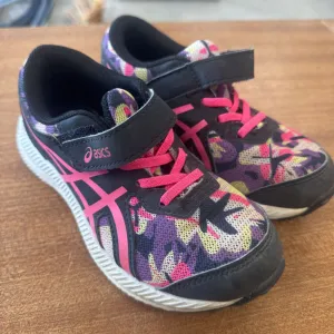 Asics - Kids Sneakers Pink and Purple- MSRP $80 : Black, Pink, Purple-children-12T Asics Tarther Running Shoes