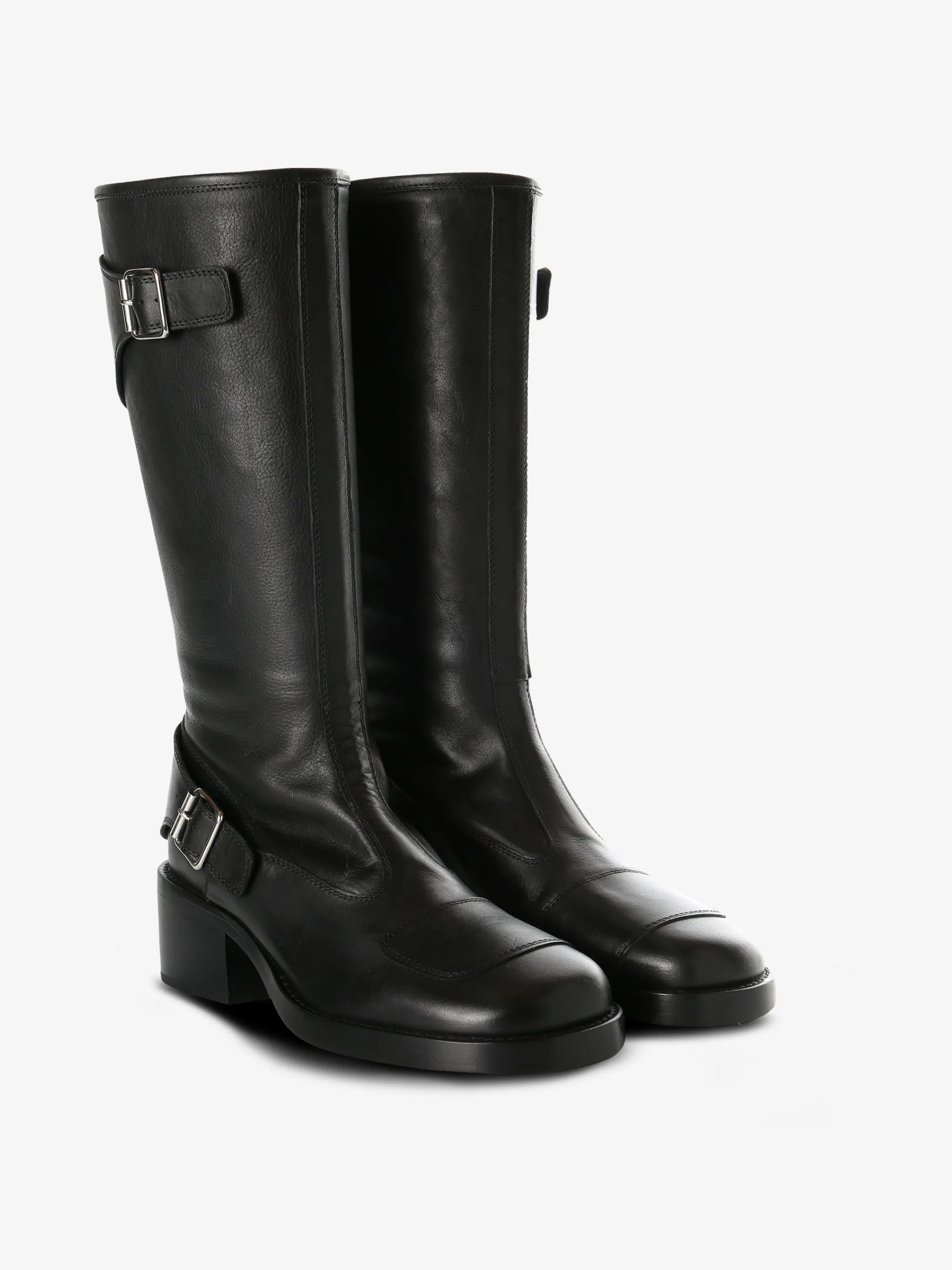 ANN DEMEULEMEESTER - Women Balo High Biker Boots Affordable Boots