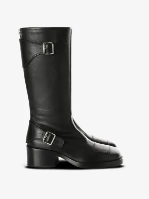 Skate Boots ANN DEMEULEMEESTER - Women Balo High Biker Boots