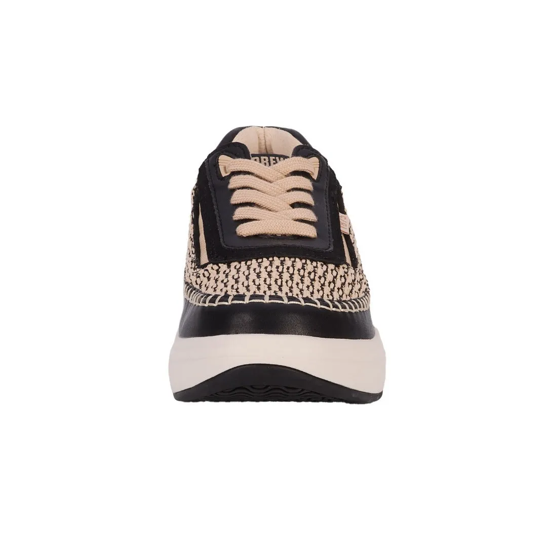 Cute Running Sneakers Drew Shoe Women's Julep Orthotic Sneaker  Black Combo 10840-19