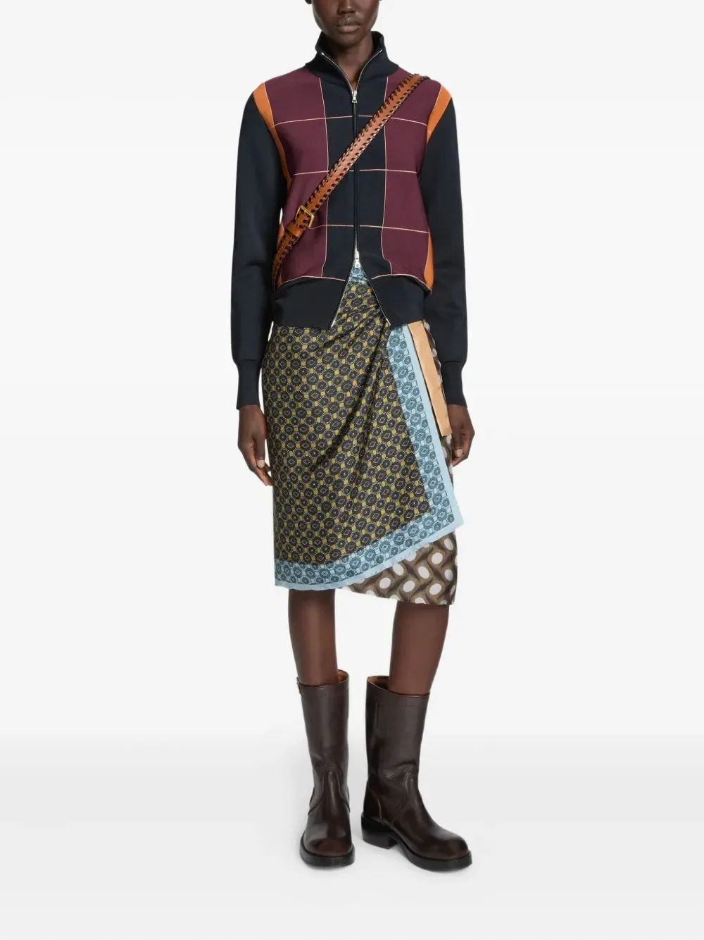 DRIES VAN NOTEN - Women Leather Buckle Boot Hiking Boots Size 4