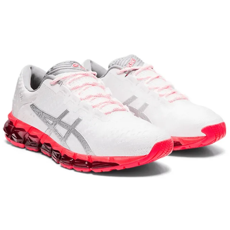 Asics Shoes Size 9 Womens Asics Gel-Quantum 360 5 JCQ White/Silver (Pink Bottom)