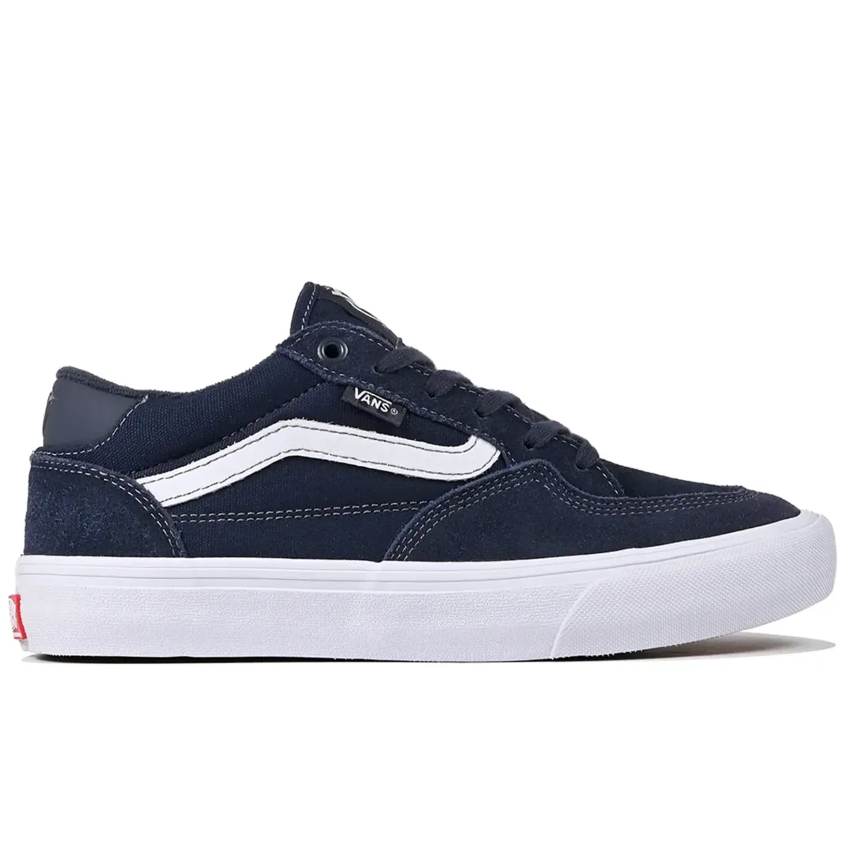 Vans Skate Rowan (Navy/White) Basketball Skate Shoes