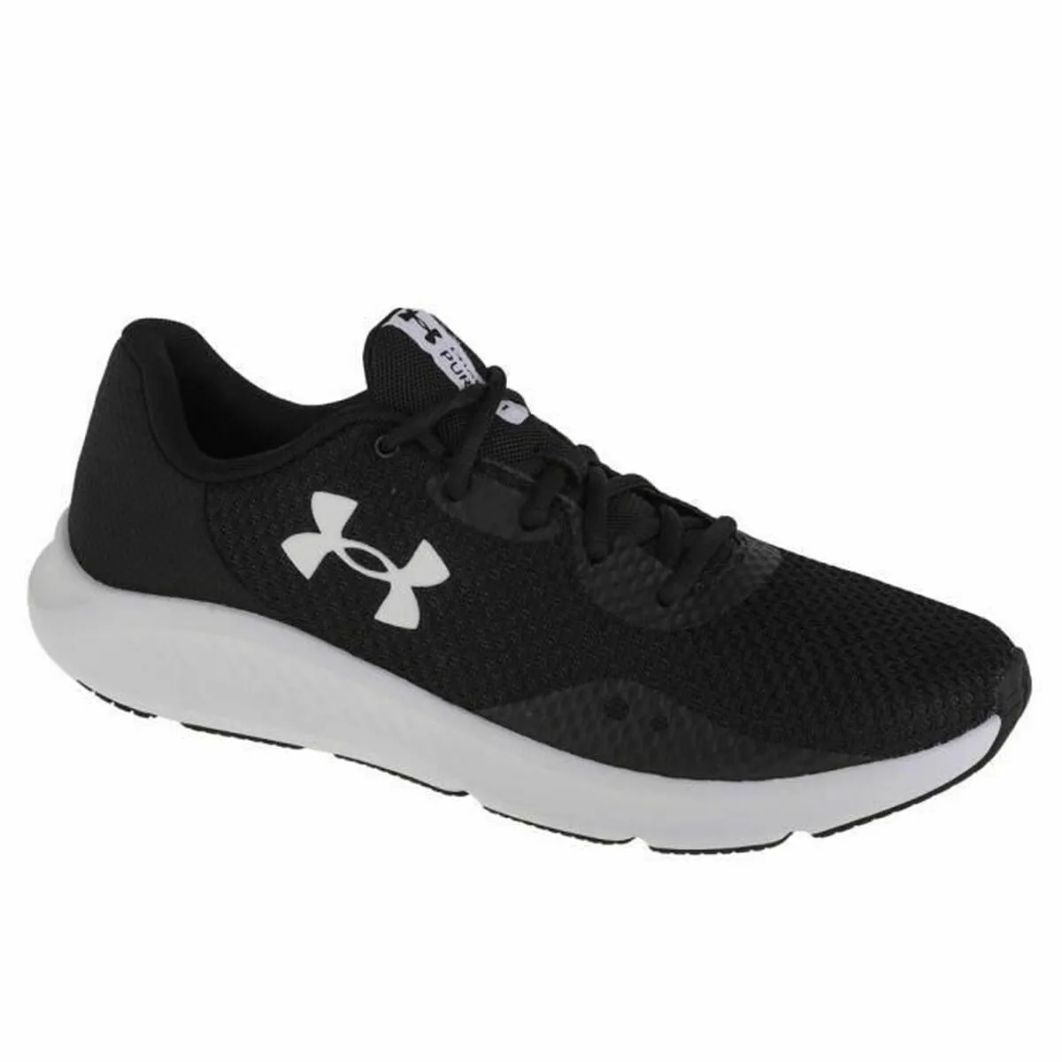 Sports Shoes for Kids Under Armour  Charged Pursuit 3 Black Sega Badminton Shoes