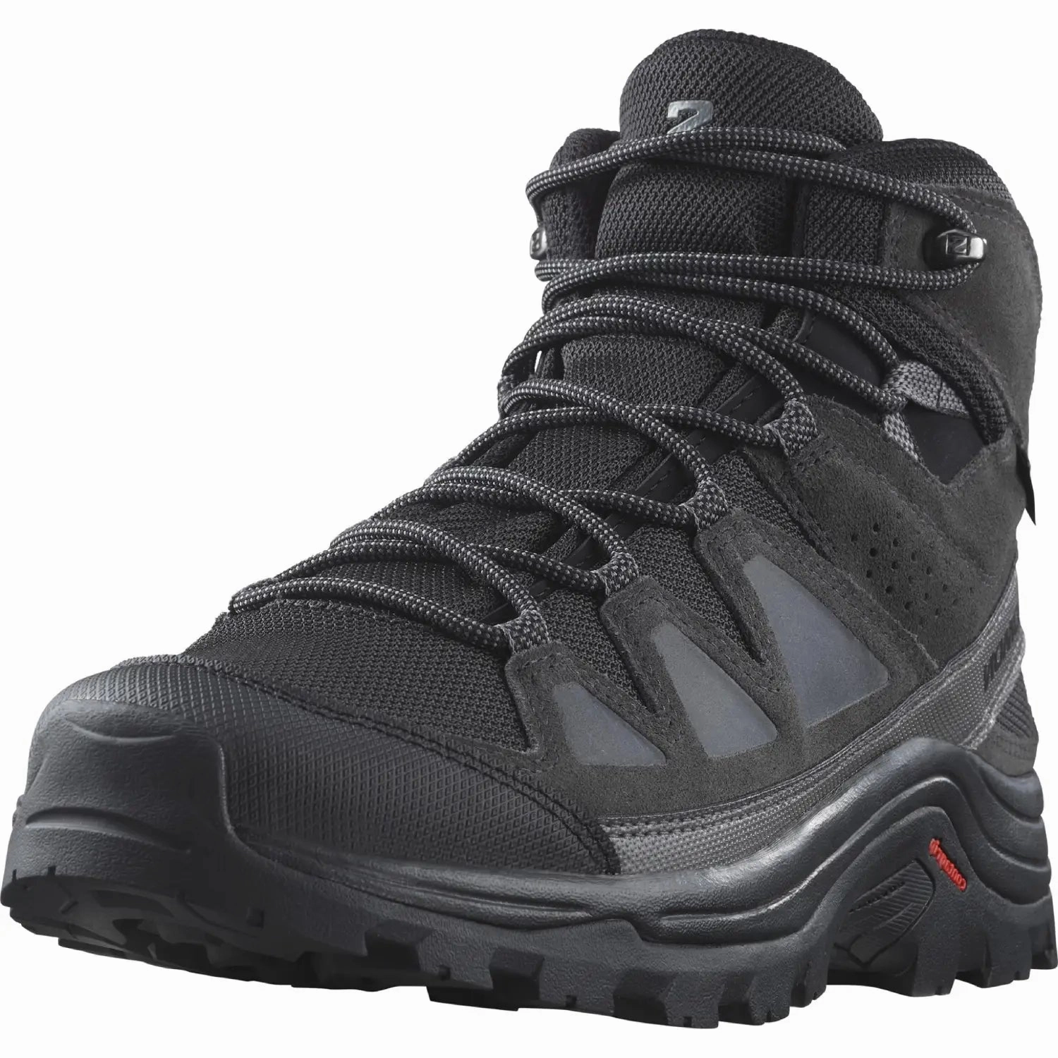 Hoka Gtx Hiking Boots Salomon Men's Quest Rove Gore-Tex, Waterproof Backpacking & Hiking Suede Leather Boots - Black/Phantom/Magnet