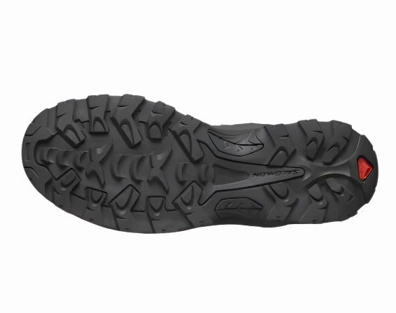 Best Diabetic Hiking Boots Salomon Men's Quest Rove Gore-Tex, Waterproof Backpacking & Hiking Suede Leather Boots - Black/Phantom/Magnet