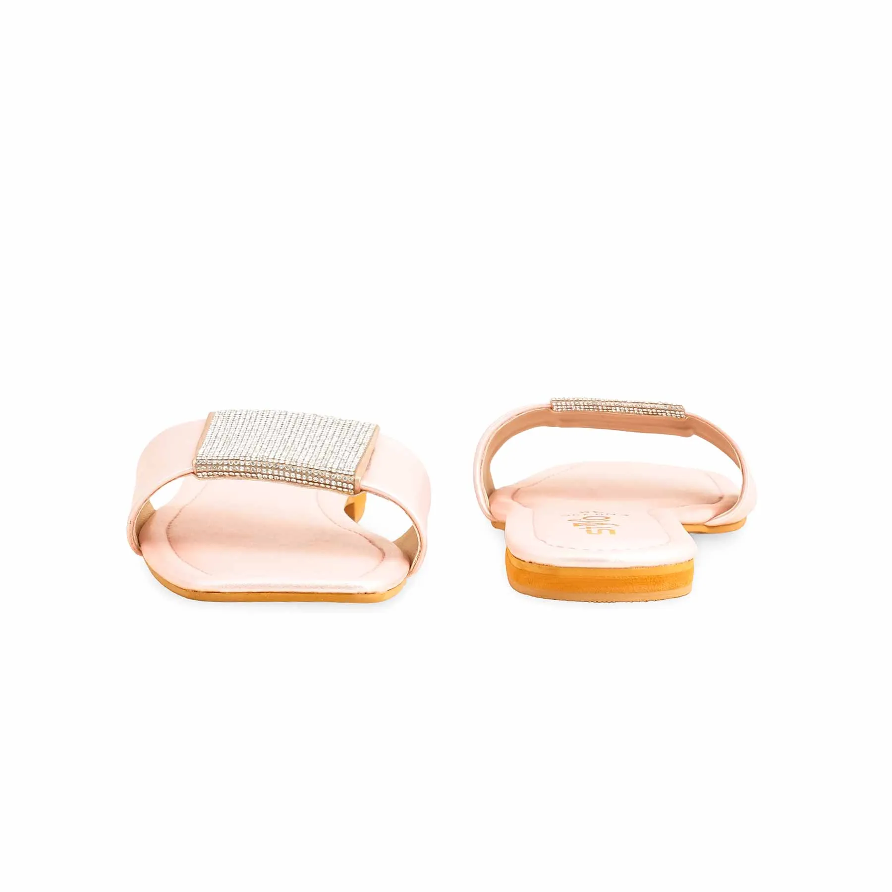 Microwave Heatable Slippers Pink Fancy Slipper For Women FN0796