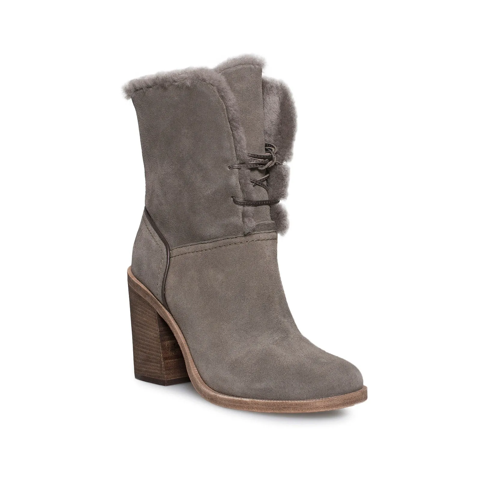 UGG Jerene Mouse Boots Cowgirl Boots With Zippers