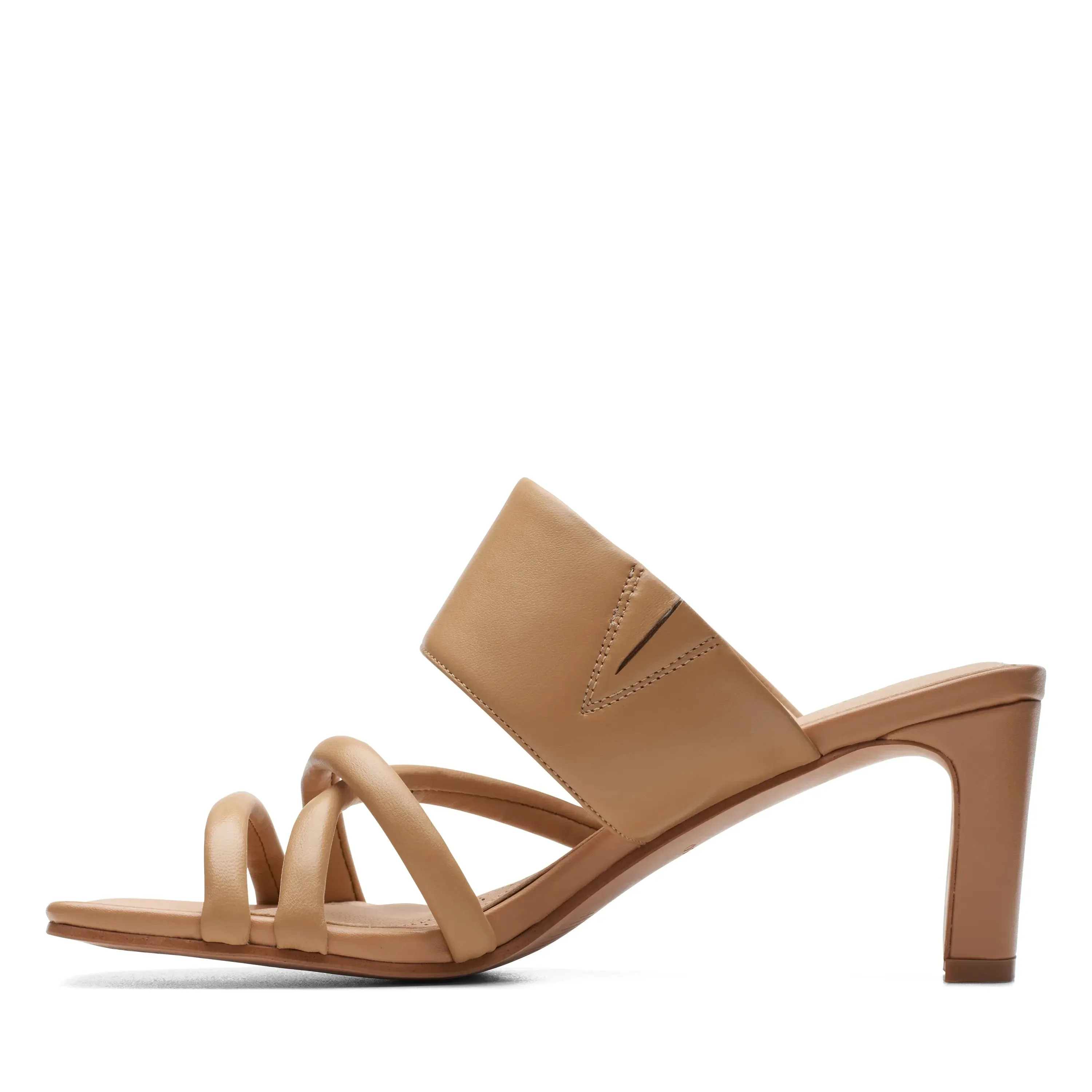 6pm Sandals CLARKS | STRAPPY SANDALS | WOMEN | SEREN MULE CAMEL | BEIGE