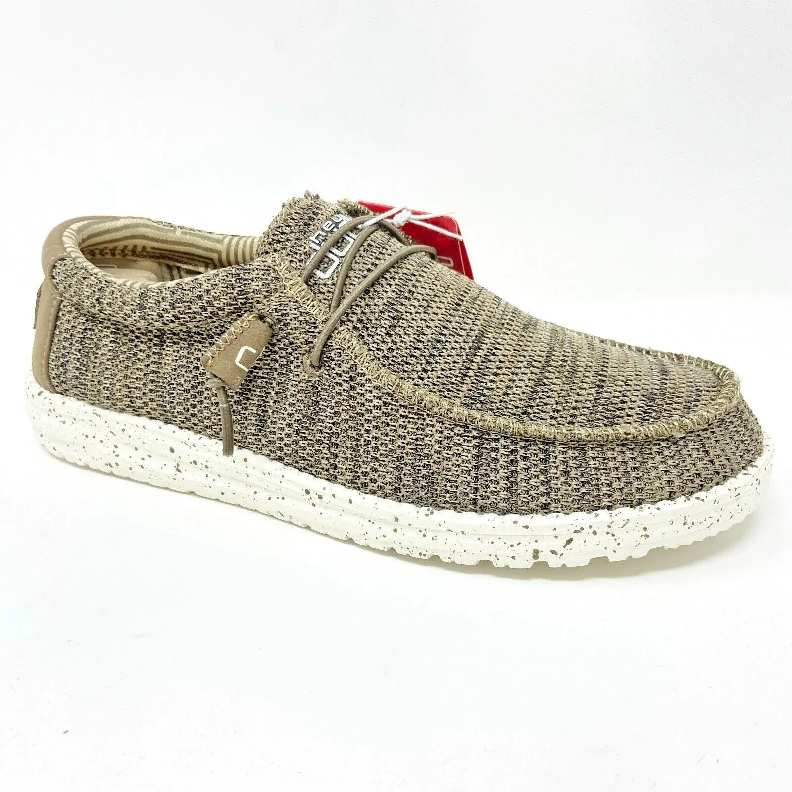 Casual Shoes For Women Hey Dude Mens Wally Sox Brown Slip On Comfort Casual Shoes