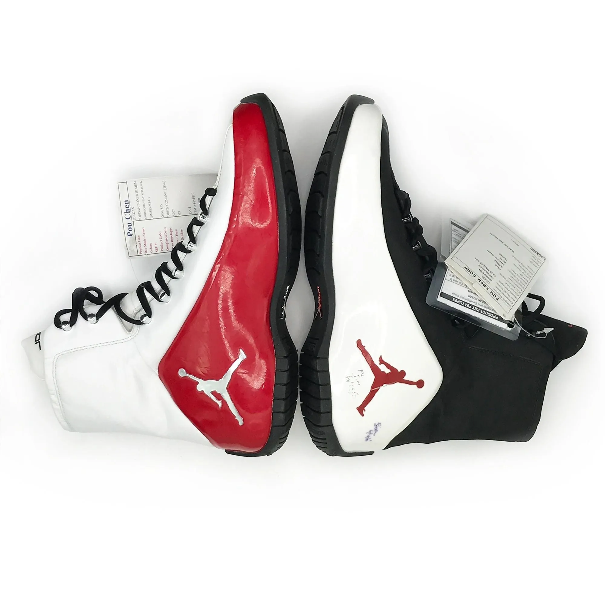 Nike Air Jordan Brand Roy Jones Jr. Sample Boxing Boots Shoes Size 9 Line Boots