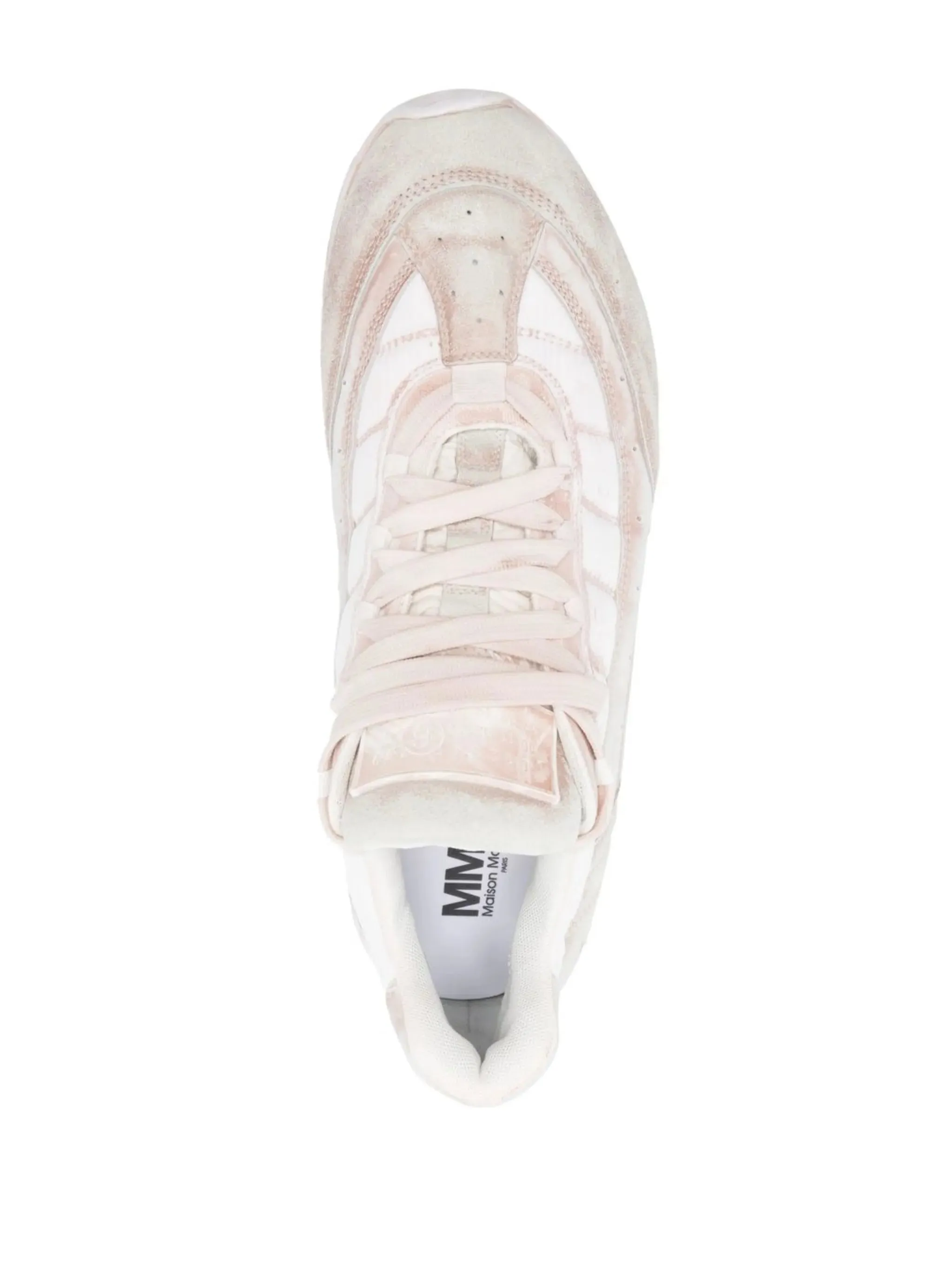 distressed-effect low-top sneakers Sneakers Shop Online