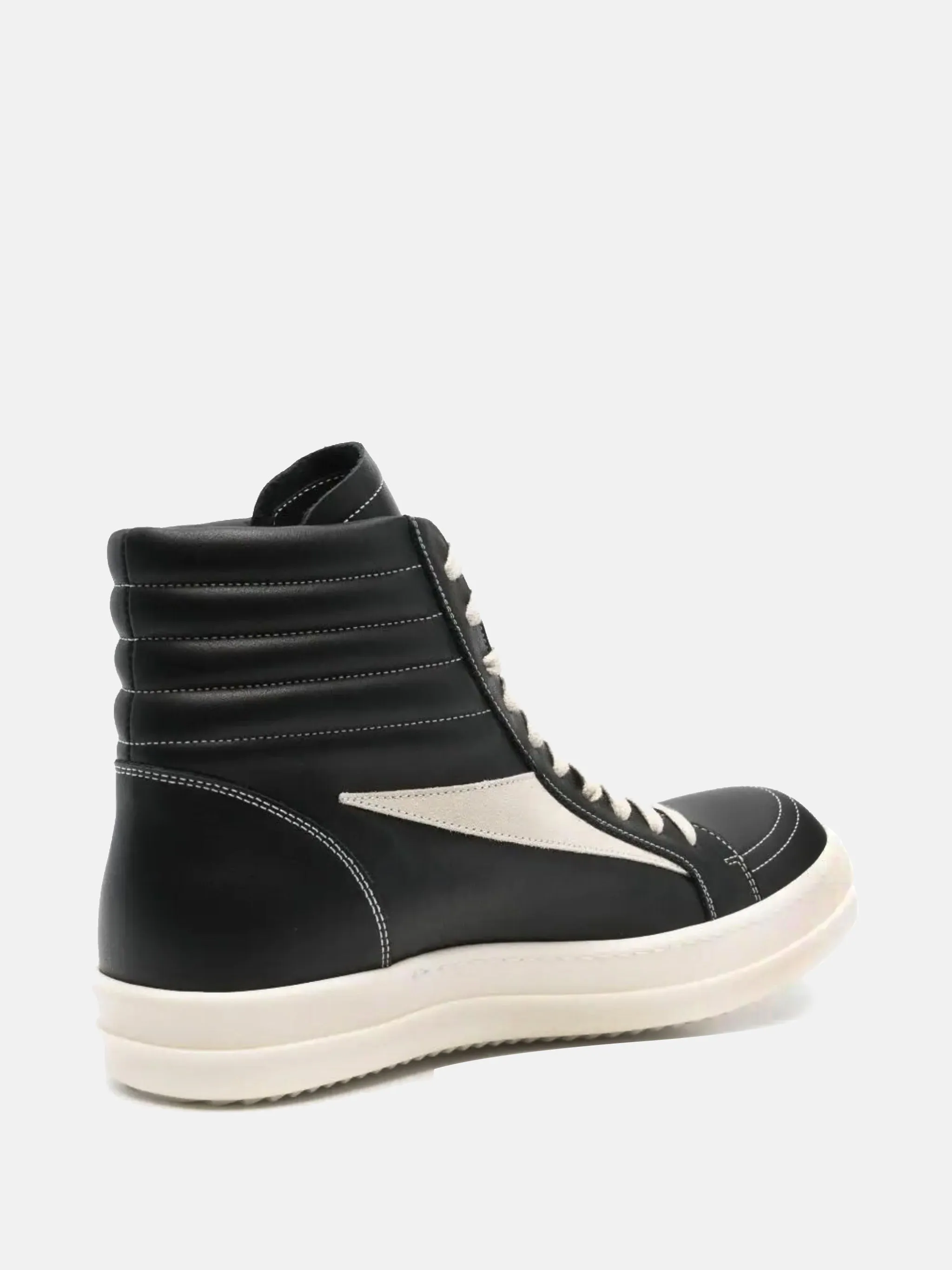 RICK OWENS - Men Leather High Vintage Sneakers European Sneakers