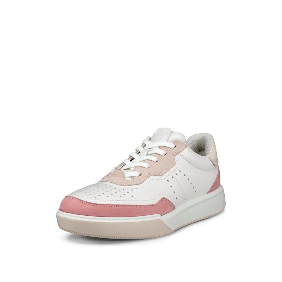Rimi Sneakers Ecco Street Court Sneakers - Old Rose/White