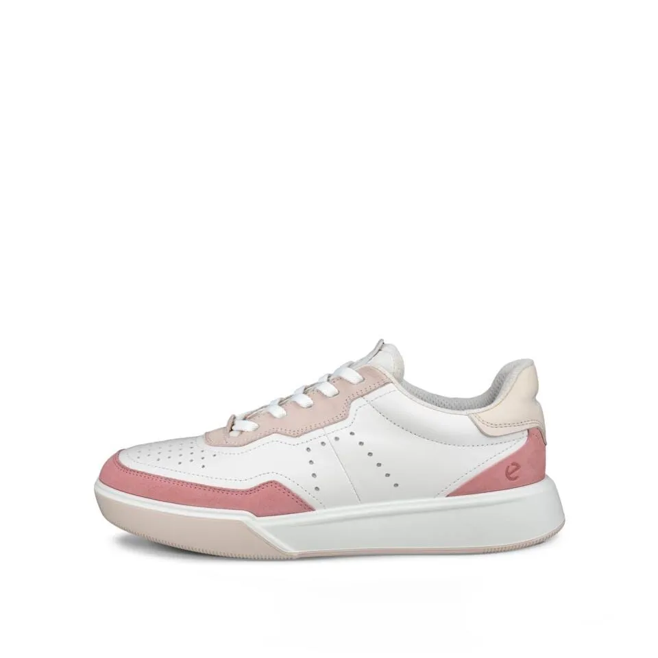 Fruity Pebbles Sneakers Ecco Street Court Sneakers - Old Rose/White