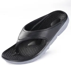 Badminton Shoes For Heavy Players Ecetana Flip Flops for Men Thong Sandals Thick Cushion Non Slip Pool Shower Sandals