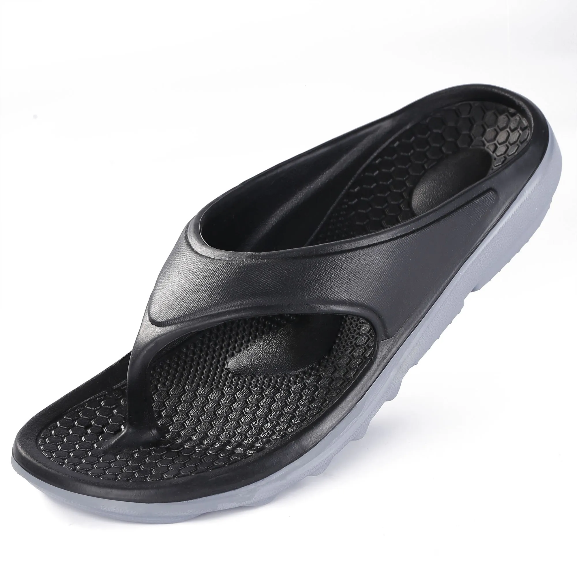 Difference Between Volleyball Shoes And Badminton Shoes Ecetana Flip Flops for Men Thong Sandals Thick Cushion Non Slip Pool Shower Sandals