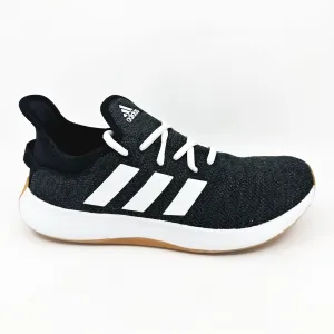 Running Shoes Revel Adidas Cloudfoam Pure SPW Black White Gum Womens Running Shoes IG2530