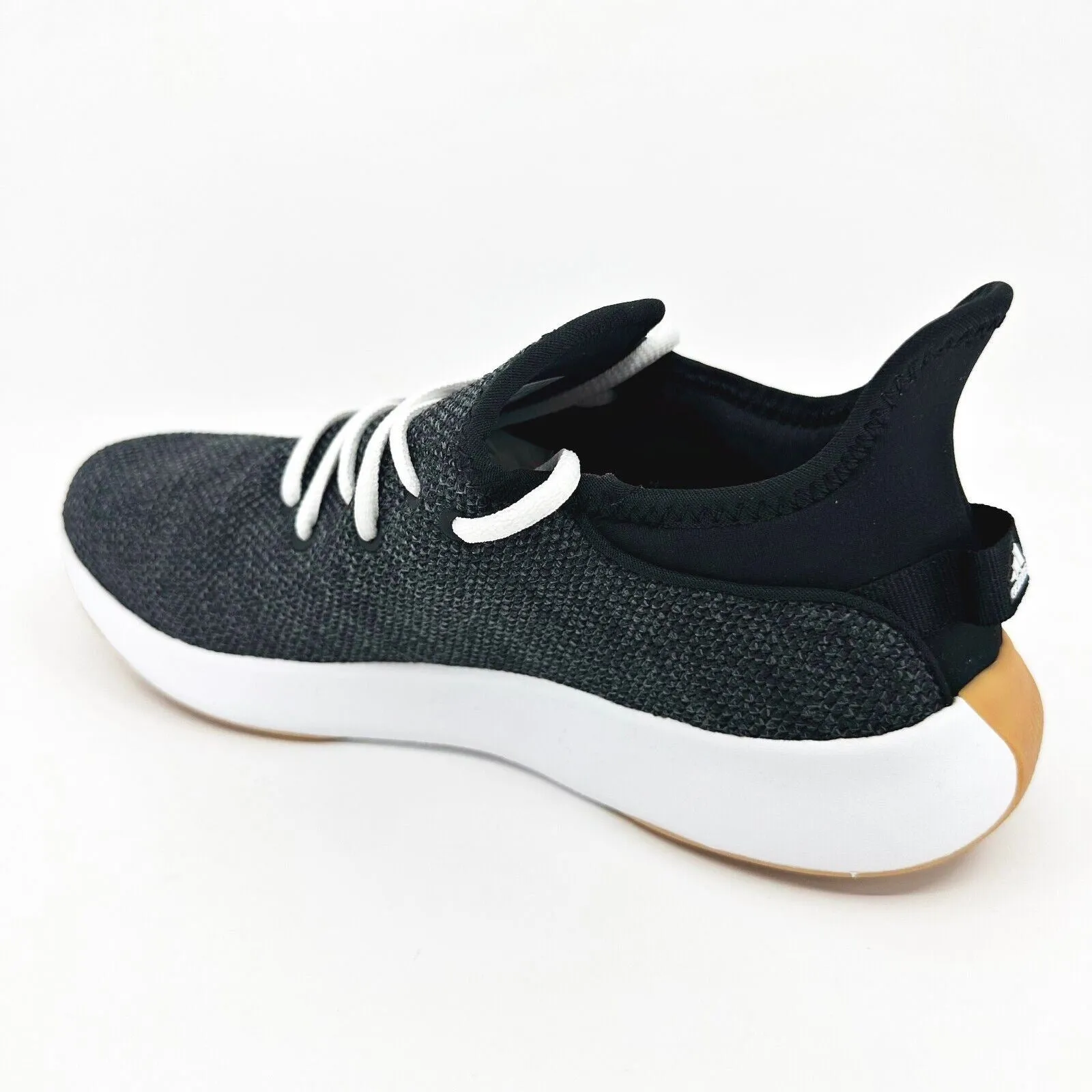 Best Running Shoe Stores Nyc Gait Analysis Adidas Cloudfoam Pure SPW Black White Gum Womens Running Shoes IG2530