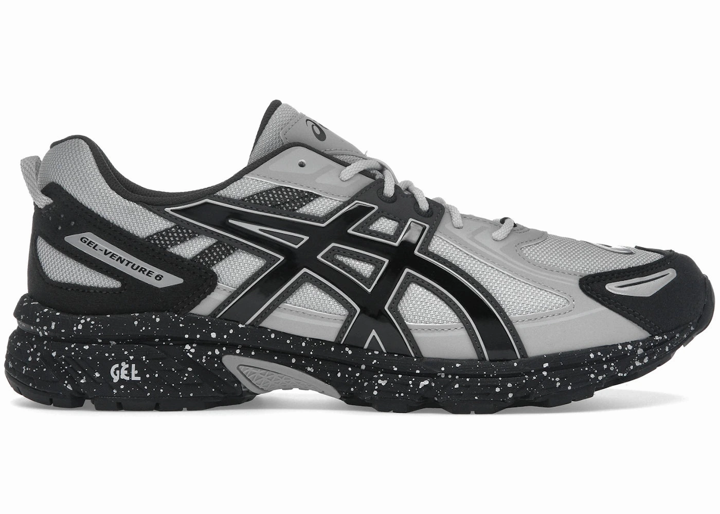 ASICS Gel-Venture 6 Glacier Grey Black Asics Gt-1000 11 Running Shoes
